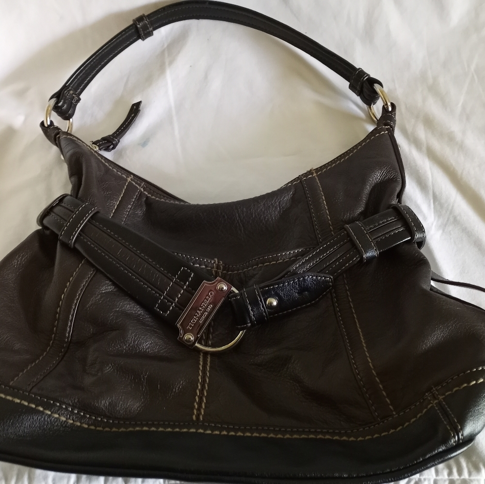 Authentic Dark Brown Leather Tignanello
